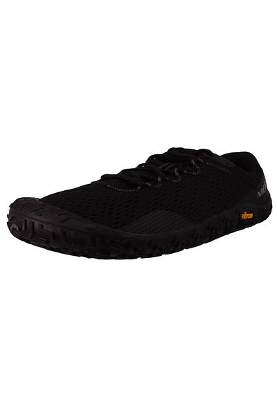 Merrell Herren Laufschuhe Halbschuhe Wanderschuhe Vapor Glove 6 Barefoot J067663 Schwarz Black Textil/synth