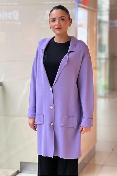 Ghisa Three-Button Pocket Flap Jacket
