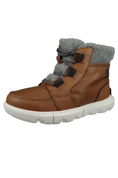 Sorel Damen Sportliche Stiefelette Winterschuhe Explorer Ii Carnival Felt Wp 1959401 Braun 242 Velvet Tan
