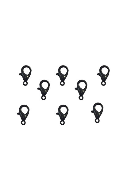 Prestij Boncuk 18 mm antracit crna papagajka kopča 10 komada