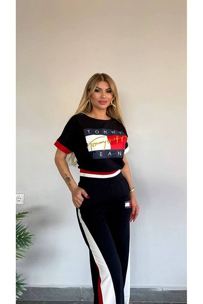 Bella Belluci New Season Three Color Wide Leg Sports Suit
