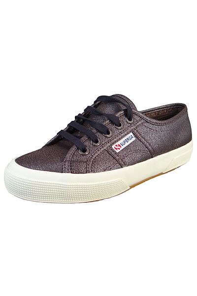 Superga Damen Low Sneaker 2750 Lamew S001820 Schwarz A1m Violet Purple-favorio Textil/synthetik