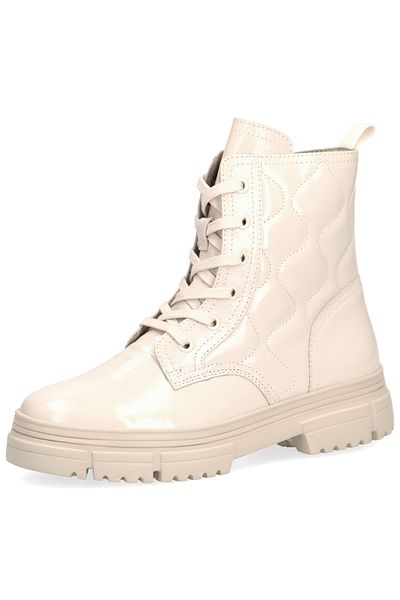 Caprice Damen Elegante Stiefelette 9-25207-29 Creme 138 Snow Naplak Leder Mit Ca Climo Fb