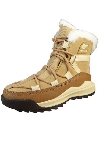 Sorel Damen Sportliche Stiefelette Winterschuhe Ona Rmx Glacy Wp 2048761 Braun 262 Canoe Sea Salt Leder U