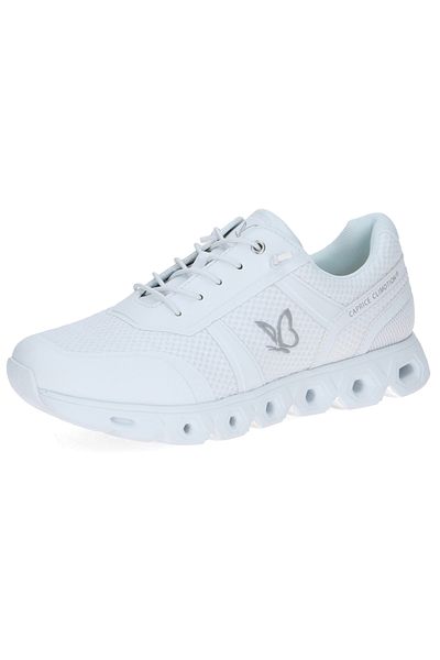 Caprice Damen Low Sneaker Low Top 9-23605-43 Weiß 197 White Comb Textil/synthetik Mit Cap Climo Fb