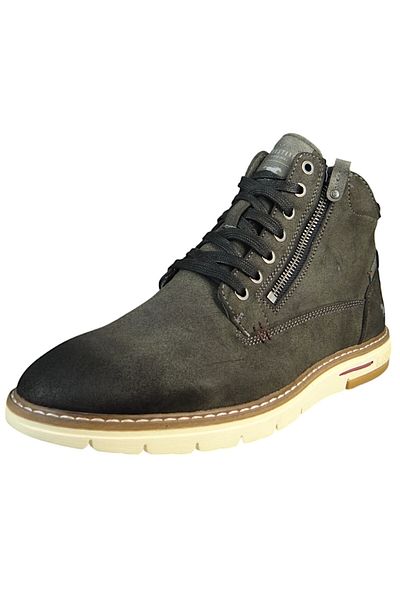 Mustang Herren Elegante Stiefelette 4149505 Grau 20 Dunkelgrau Kunstleder