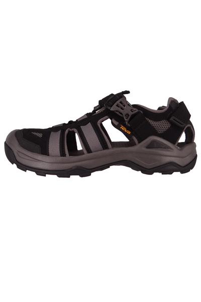 TEVA Herren Wander-Sandalen Sandalen Wanderschuhe Omnium 2 1019180 Schwarz BLK Black Leder/Synthetik mit