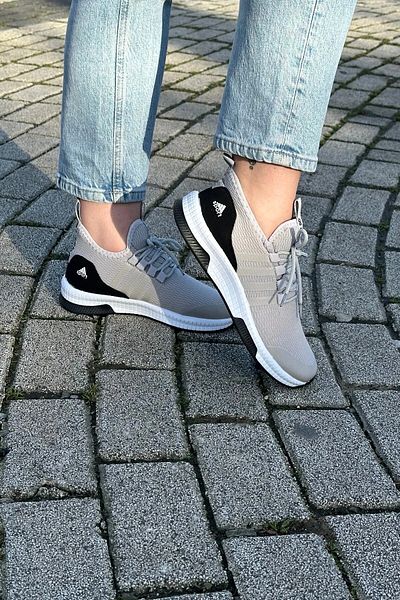 Ayakkabium Γκρι Μαύρα Ανδρικά Παπούτσια Casual Sneaker Mhn Ay363
