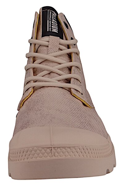 Palladium Damen High Sneaker Pampa Surplus 74389-210-m Weiß Sahara Baumwolle