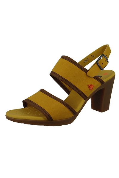 ART Damen Komfort Sandalen Rio 1851 Gelb Mostaza Textil