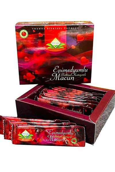 Themra Turkey Honey Jam Majun 12 Packets for Men's Power (Original from Turkey)