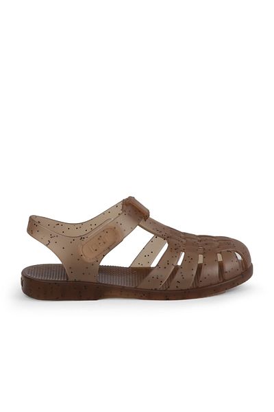 IGOR İgor 30-34 Numra Arasi Clasi̇ca V. Black Glitter Sandals - Brown