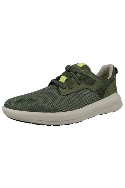 Timberland Herren Sportliche Halbschuhe Bradstreet Ultra Ca2qan Tb0a2qana5 Grün Dark Green Leder Mit Greenstri