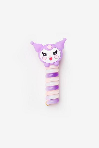Le Mabelle Girl's Pasta Buckle with Lilac Kuromi Figure
