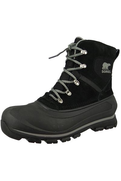 Sorel Buxton Lace Nm2737-010 Herren Winterstiefel Winterboots Black Quarry Schwarz