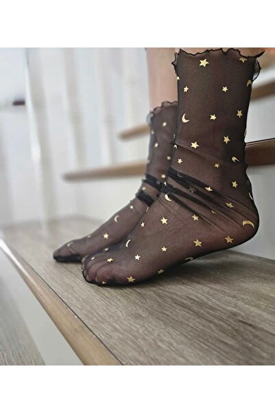 DİLARRA Boutique Moonstar Tül Çorap