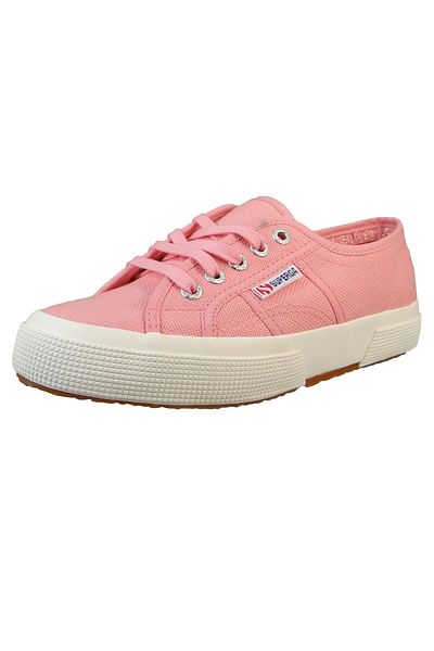 Superga Damen Low Sneaker 2750-cotu Classic Low Top S000010 Rosa And Pink F Avorio Leinen