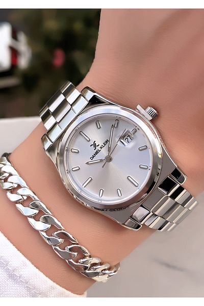 Daniel Klein Waterproof Steel Cord Ladies Watch Bracelet Gift
