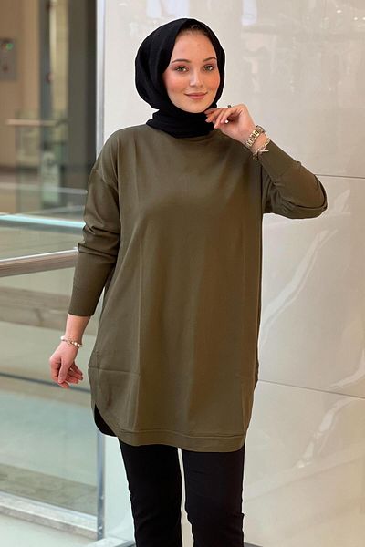 Nuss Oval Cut Mercerized Tunic