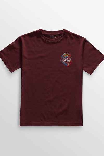 Kretas Burgundy majica Tiger Gym Cody Rhodes WWE američko rvanje sport minima...