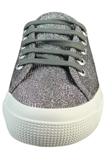 Superga Damen Low Sneaker 3750 Jersey Lame Leggera Low Top S4135zw Grau A1x Dk. Grey Textil