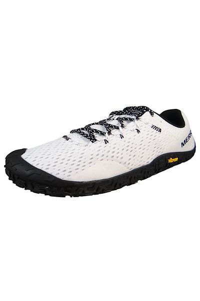 Merrell Herren Halbschuhe Wanderschuhe Vapor Glove 6 Barefoot J500631 Weiß White/black Textil/synthetik Mi