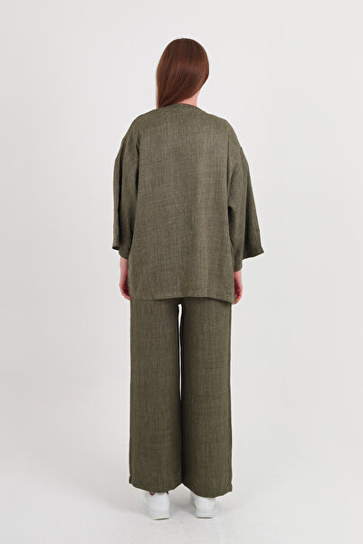 PİNK FLY TAŞ DETAYLI İKİLİ TAKIM