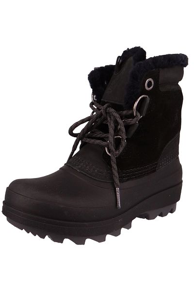 Kamik Damen Winterstiefel Stiefel Lauren Lo Wk2430 Schwarz Black Leder/synthetik