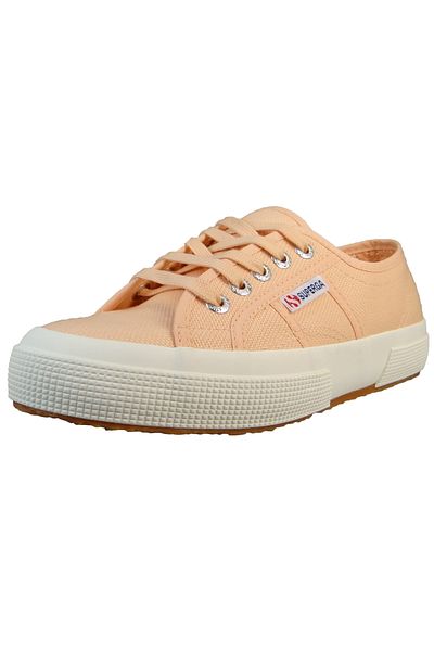 Superga Damen Low Sneaker 2750-cotu Classic Low Top S000010 Rosa Anj Pink Peach F Avorio Leinen