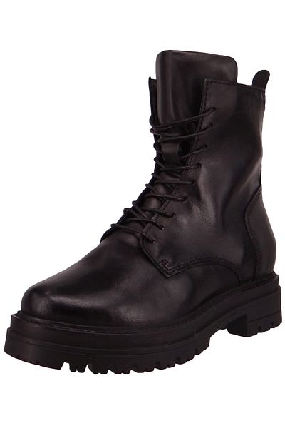 Mjus Damen Elegante Stiefelette 7051 Doblina P82207-0101 Black 6002 Nero Leder