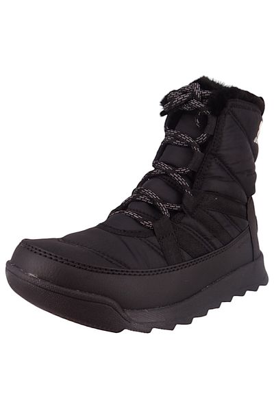 Sorel Damen Stiefelette Winterschuhe Whitney Ii Plus Lace Wp 2088241 Schwarz 010 Black, Quarry Textil/sy