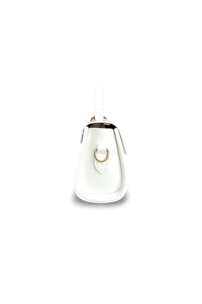 DİZARAYS Women's Lock Detailed Mini Design Hand and Shoulder Bag - Nora