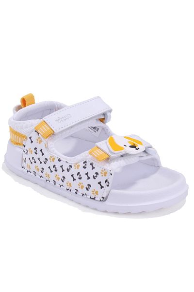 Vicco Inkago 332P25Y250 White Orthopedic Daily Boy's Sports Sandals