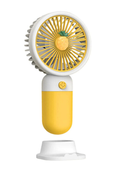 MATECHNO Taşınabilir Mini Fan Standlı Şarj Edilebilir El Fanı Şarj Edilebilir...