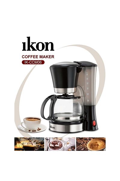 Ikon 6 Cups Capacity Coffee Maker, CCM06