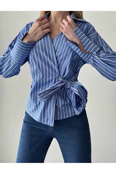 hancez Bağlamalı Gömlek 0476