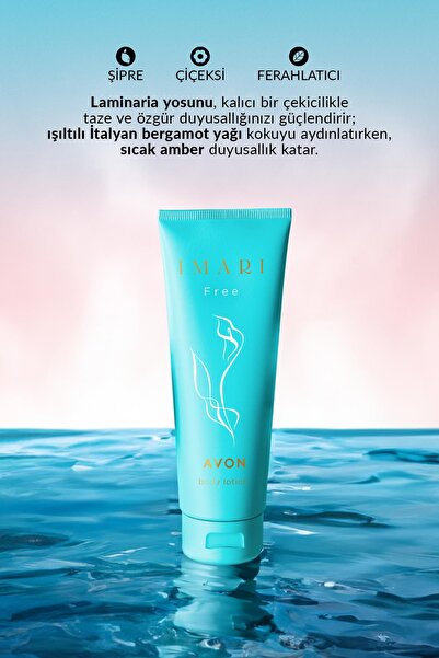 AVON Imari Free Kadın Parfüm Rollon ve Vücut Losyonu Paketi