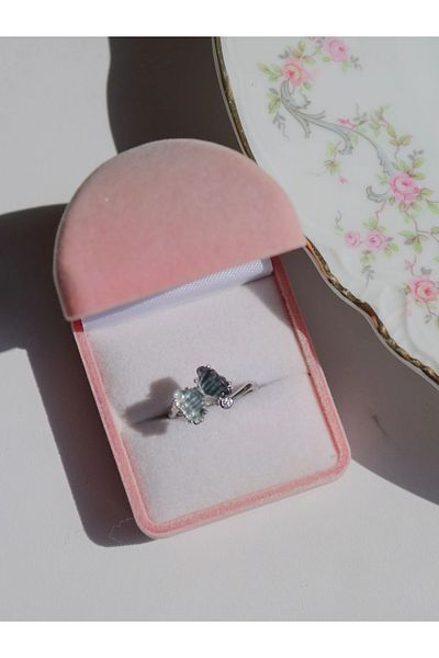 Reorah Collection Minimal Butterfly Ring