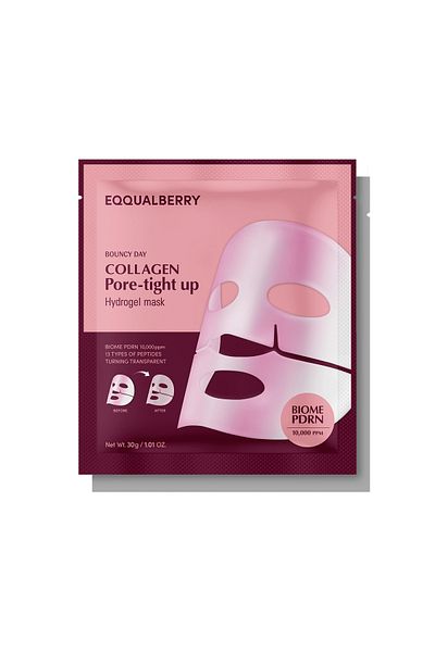 EQQUALBERRY Collagen Pore-tight Up Hydrogel Mask