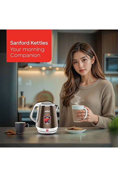 Sanford Sanford 1.7L Double Layer Cordless Electric Kettle