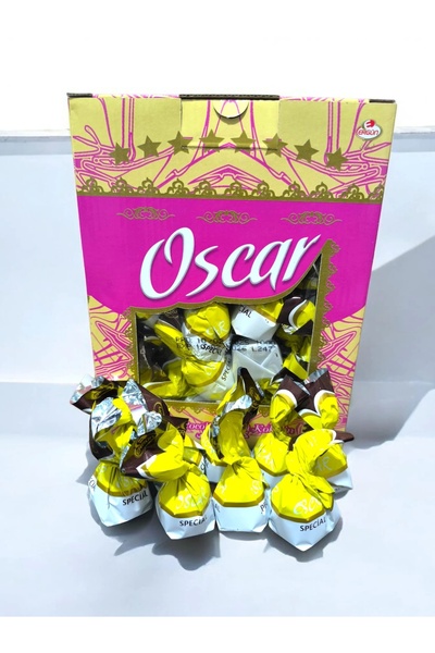Oscar Fındık Aromalı Sütlü Kokolin Çikolatalı Şeker 1 Kg