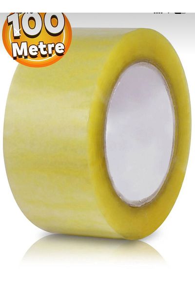 2020 Duct Tape Transparent 45Mmx100Mt.1 Piece Packing Tape Non-Breaking Duct Tape Strong Duct Tape
