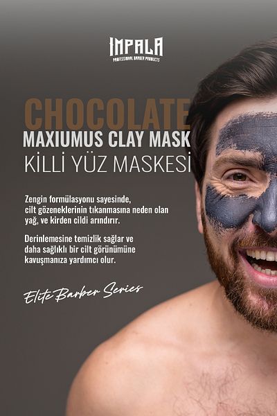 IMPALA Clay Mask Mud Mask Chocolate Mud Mask 400Gr