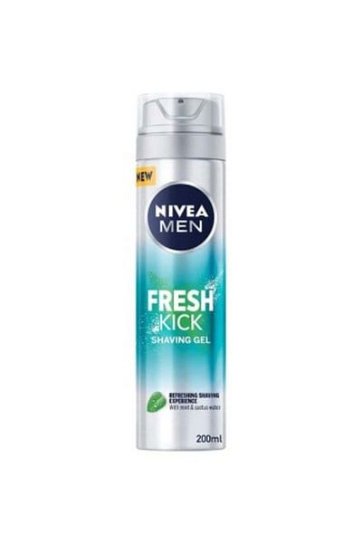 NIVEA Shaving Gel Cool and Kick - 200 ml