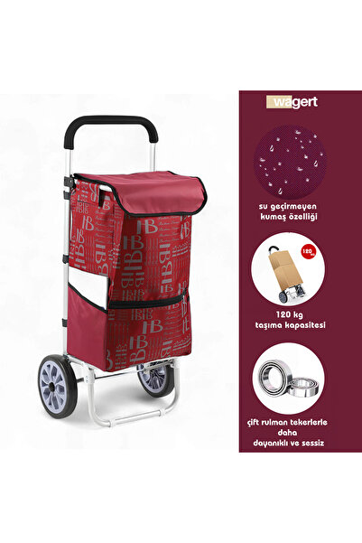 Vadi Ses Yapmaz Tekerlekli Su Geçirmez Çantalı Alüminyum Gövdeli Lüks Pazar A...