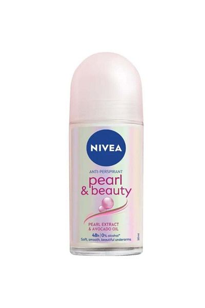 NIVEA مزيل عرق نيفيا رول أون بيرل آند بيوتي - 50 مل