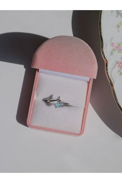 Reorah Collection Blue Lemurian Tail Ring