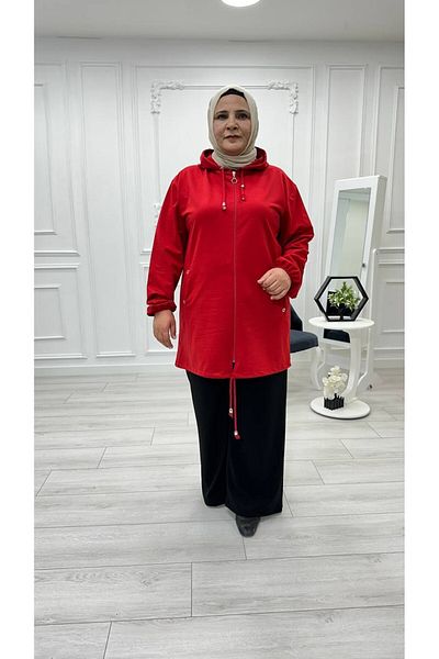 Sevda Kılınç Plus Size Two Thread Top Wear Out