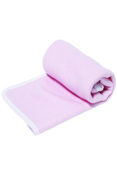 Recostore Pled roz din polar bebelusi, 70x70 cm, REC1218