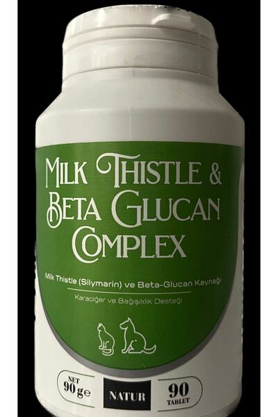 Natür Milk Thistle Beta Glucan Complex Destekleyici 90 Tablet